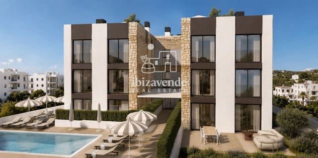Piso de 2 habitaciones en Sant Antoni de Portmany en venta con piscina - 640.000 € (Ref: 10012612)