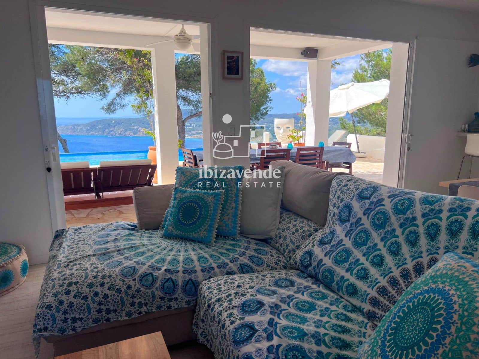 3 makuuhuone Huvila vuokrattavana paikassa Sant Joan de Labritja mukana uima-altaan 
autotalli - 5 600 € (Ref: 10029827)