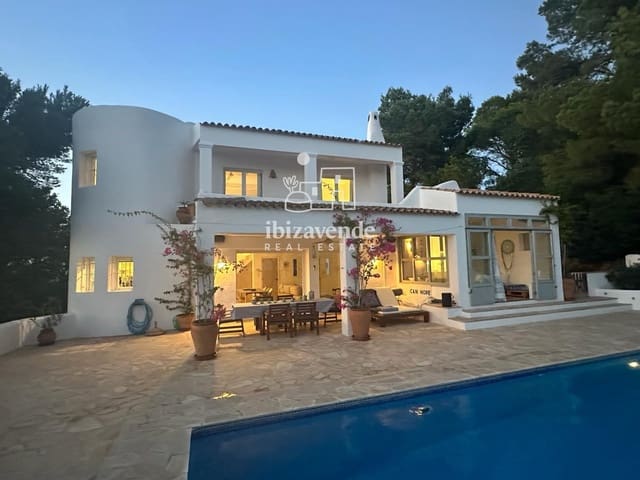 3 makuuhuone Huvila vuokrattavana paikassa Sant Joan de Labritja mukana uima-altaan 
autotalli - 5 600 € (Ref: 10029827)