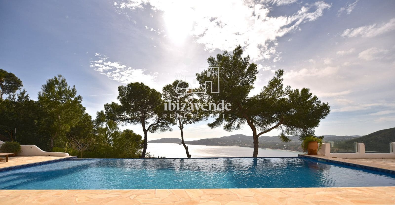 3 makuuhuone Huvila vuokrattavana paikassa Sant Joan de Labritja mukana uima-altaan 
autotalli - 5 600 € (Ref: 10029827)