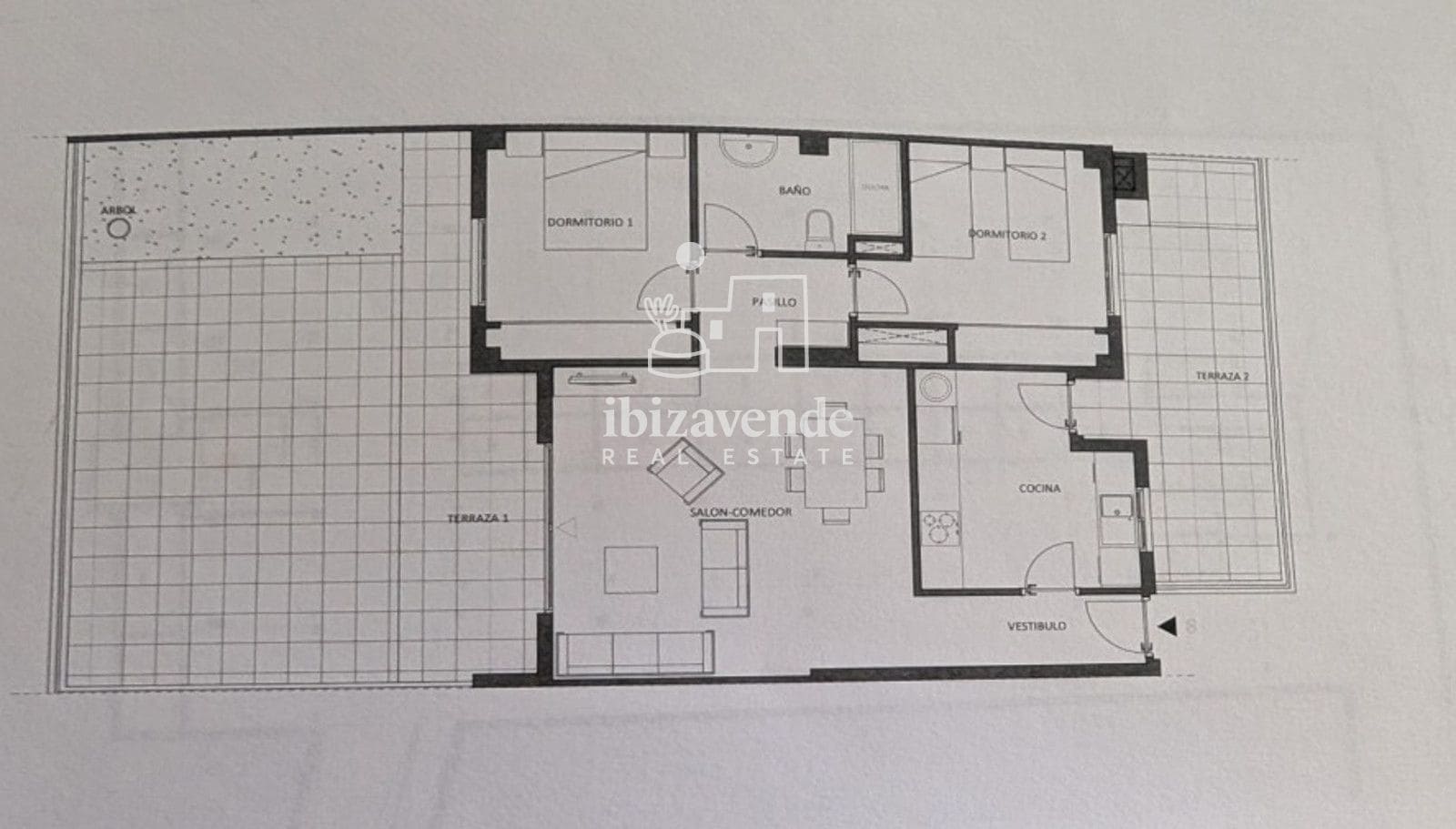2 chambre Appartement à vendre à Sant Antoni de Portmany avec piscine garage - 610 000 € (Ref: 10034389)