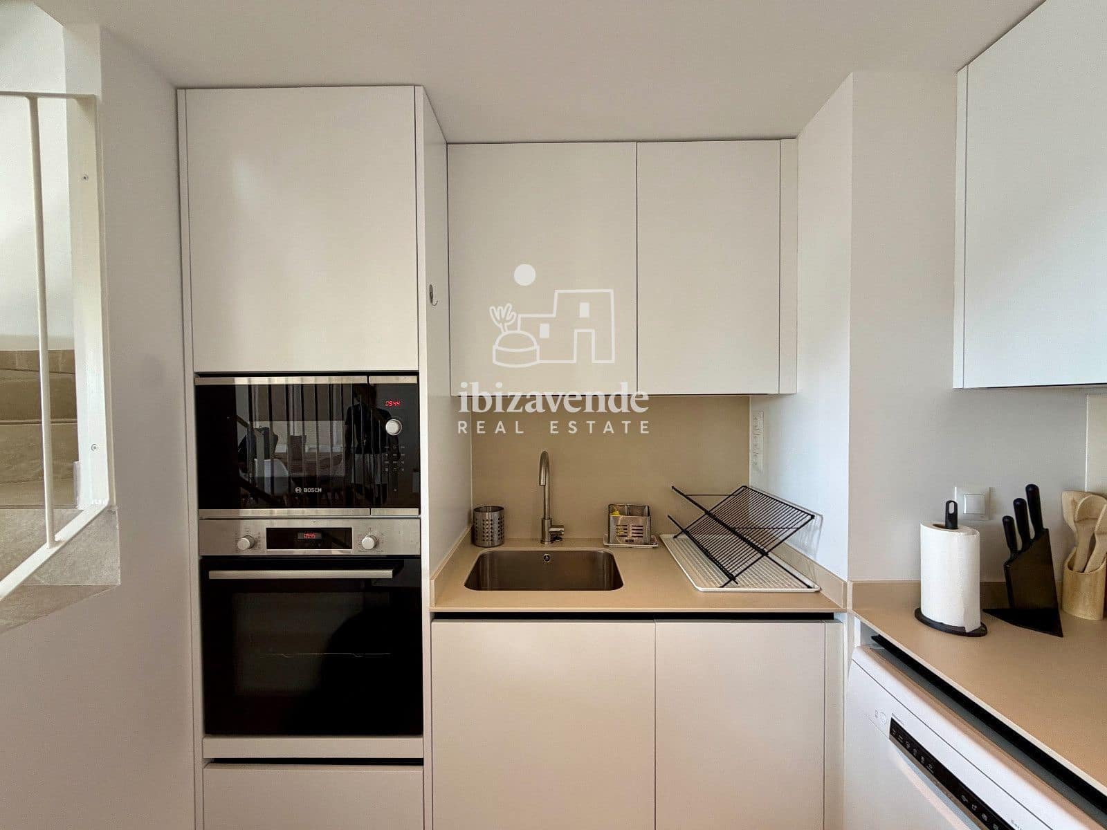 3 Zimmer Wohnung zu vermieten in Ibiza / Eivissa Stadt mit Pool Garage - 3.300 € (Ref: 10051976)