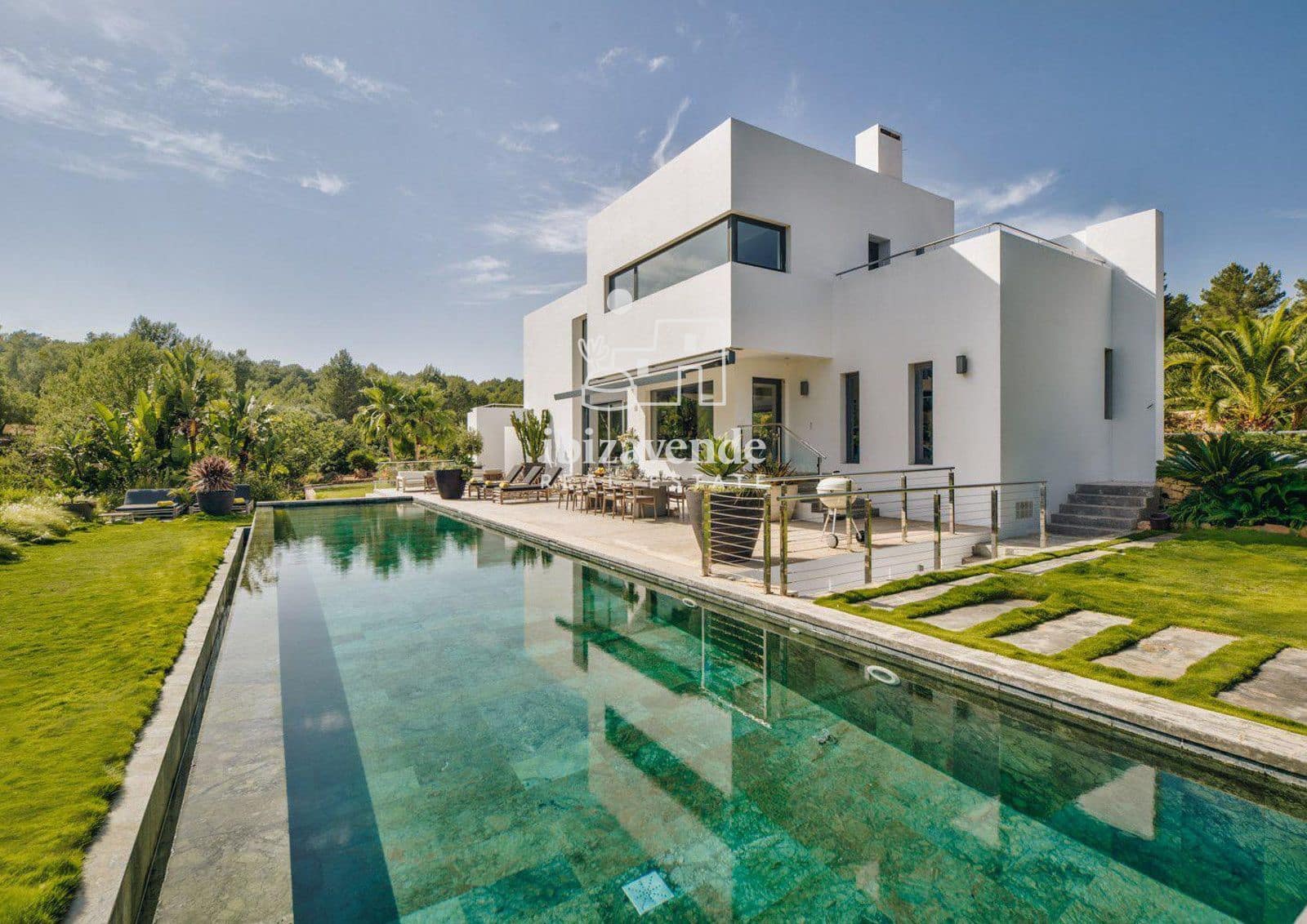 Chalet de 6 habitaciones en Santa Gertrudis de Fruitera en venta con piscina garaje - 5.300.000 € (Ref: 10060605)