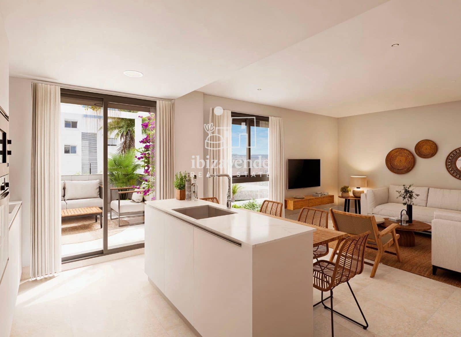 3 chambre Appartement à vendre à Ibiza ville avec piscine garage - 725 000 € (Ref: 10179372)