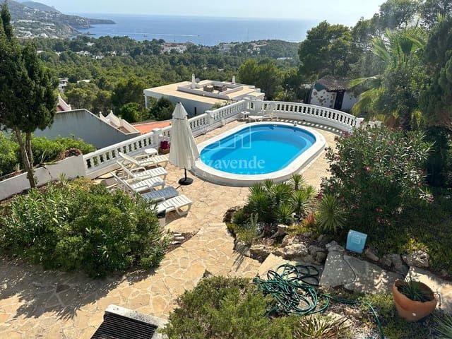 5 soverom Villa til leie i Cala d'en Bou, San Jose / Sant Josep de Sa Talaia med svømmebasseng garasje - € 6 000 (Ref: 8539591)