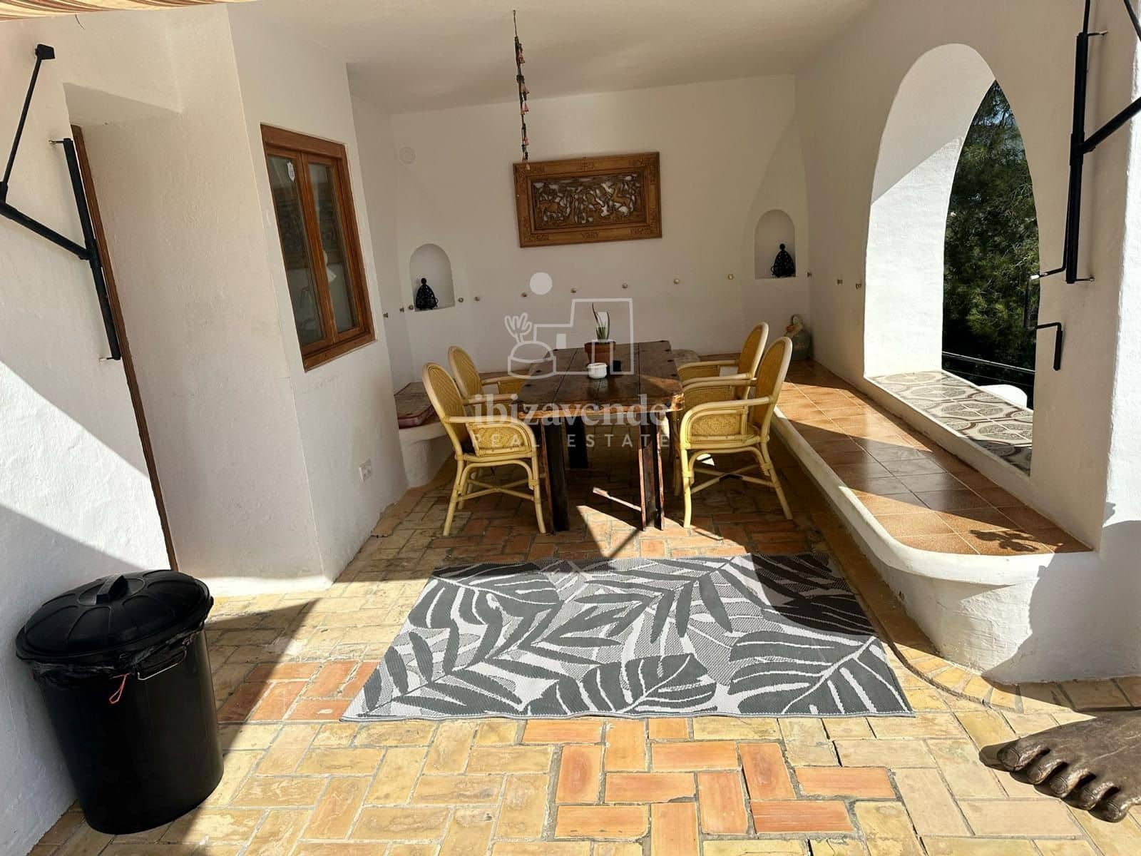 5 soveværelse Villa til leje i Cala d'en Bou med swimmingpool garage - € 6.000 (Ref: 8539591)