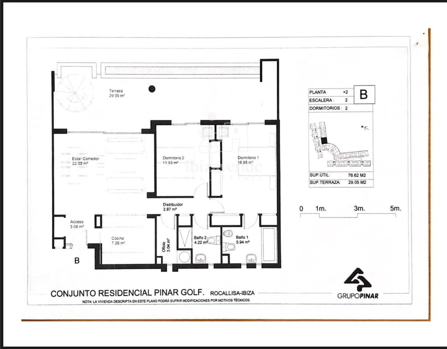2 soveværelse Penthouse til salg i Roca Llisa med swimmingpool garage - € 925.000 (Ref: 8639532)