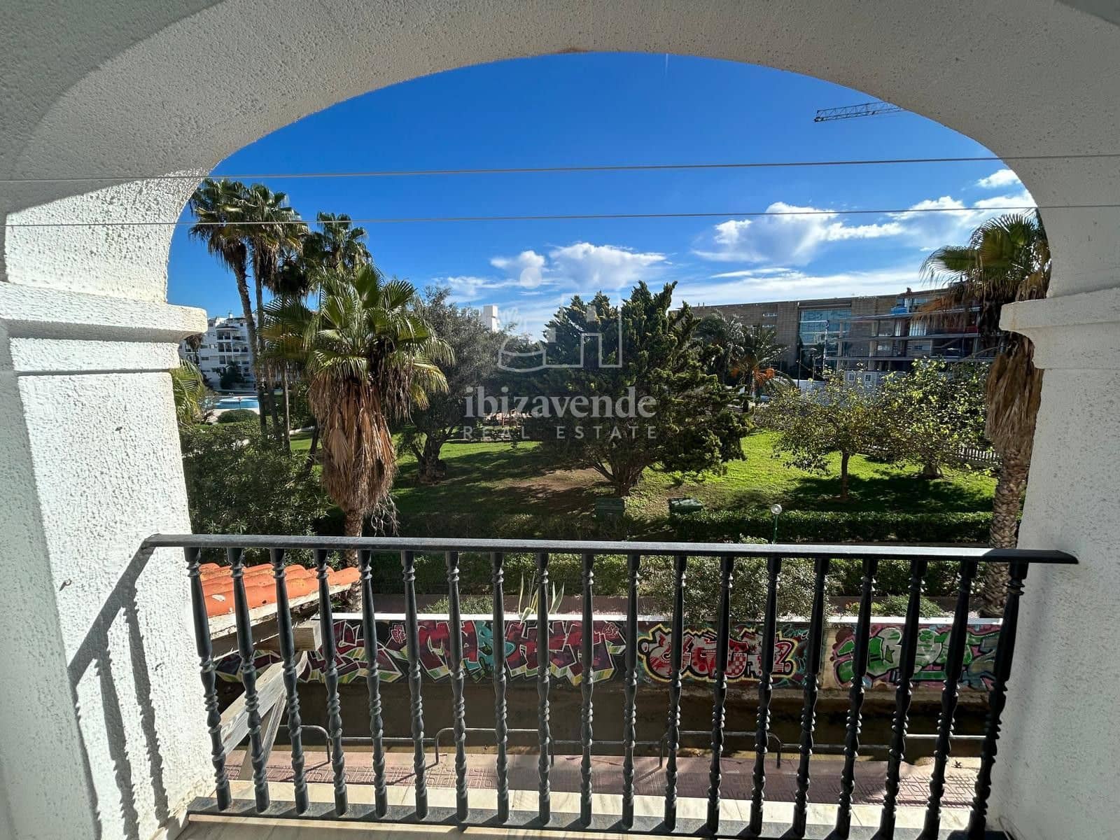 2 makuuhuone Asunto vuokrattavana paikassa Ibiza kaupunki mukana uima-altaan - 5 000 € (Ref: 8682436)