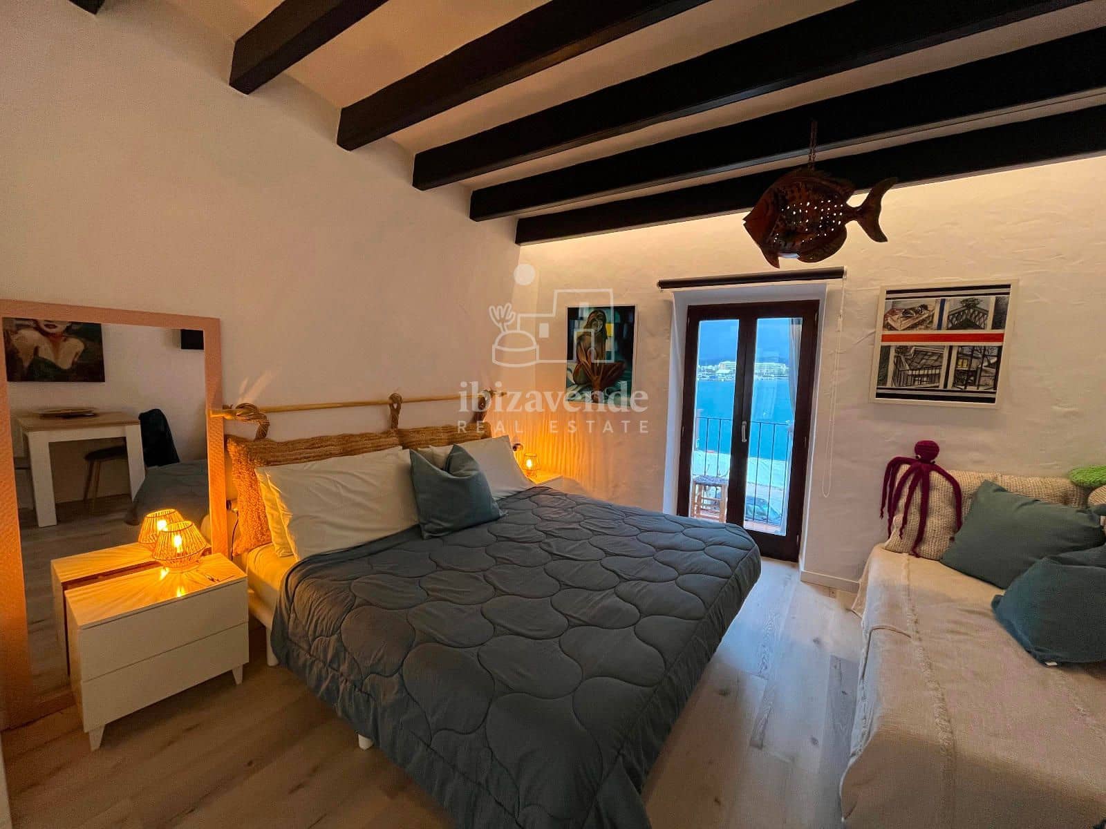 1 sypialnia Mieszkanie do wynajęcia w Miasto Ibiza / Eivissa - 1 000 € (Ref: 8825131)