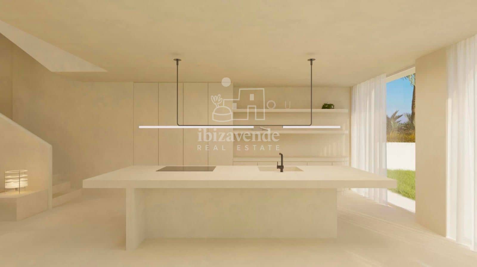 6 chambre Villa/Maison à vendre à Es Figueral avec piscine garage - 3 950 000 € (Ref: 8873348)