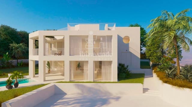 6 chambre Villa/Maison à vendre à Es Figueral, Santa Eulalia / Santa Eularia avec piscine garage - 3 950 000 € (Ref: 8873348)