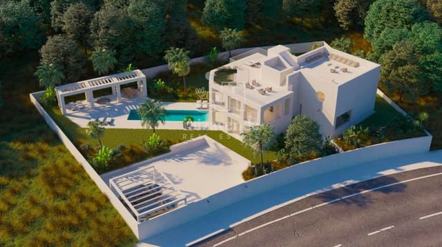6 chambre Villa/Maison à vendre à Es Figueral, Santa Eulalia / Santa Eularia avec piscine garage - 3 950 000 € (Ref: 8873348)