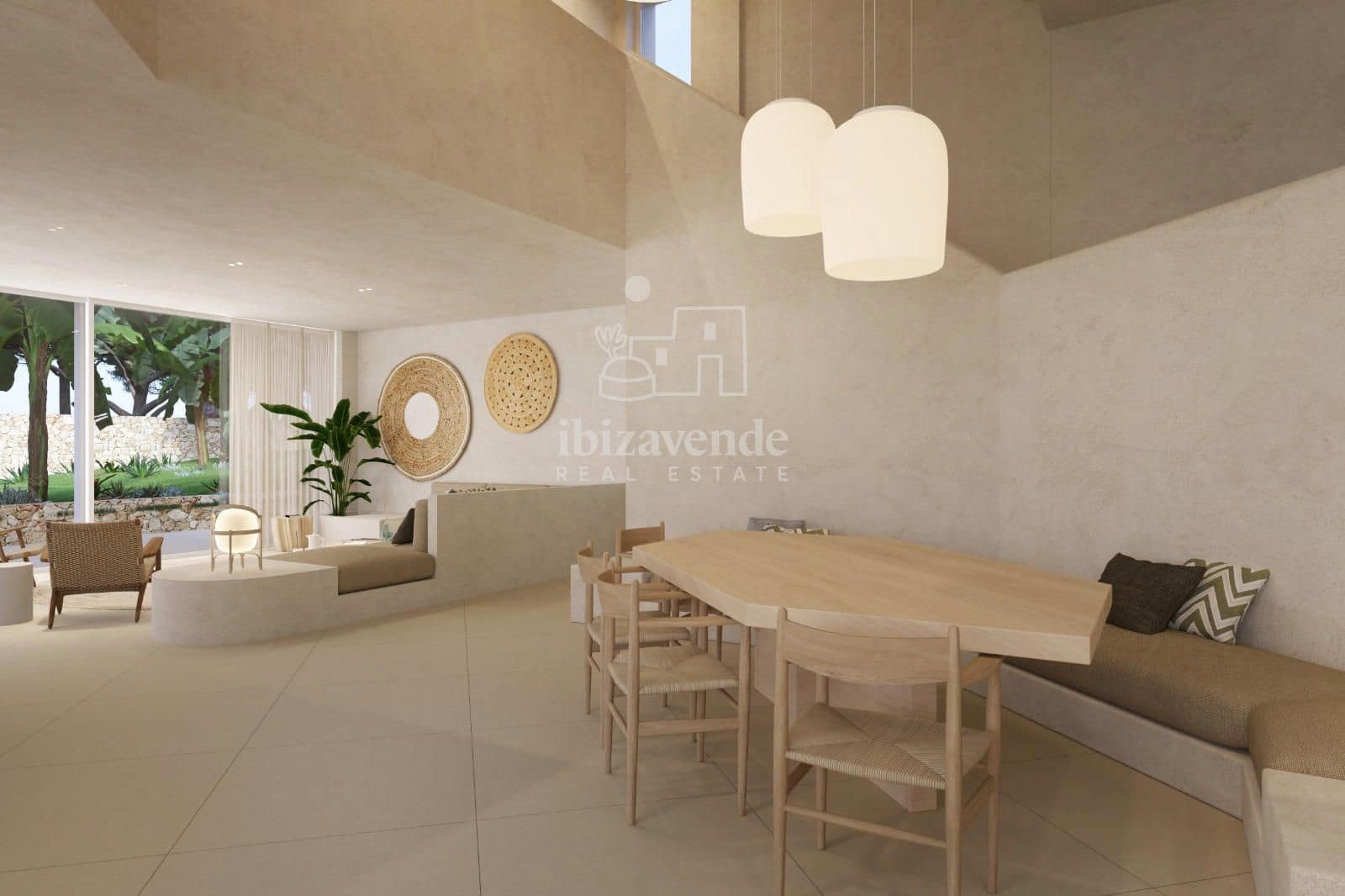 6 chambre Villa/Maison à vendre à Es Figueral avec piscine garage - 3 950 000 € (Ref: 8873348)