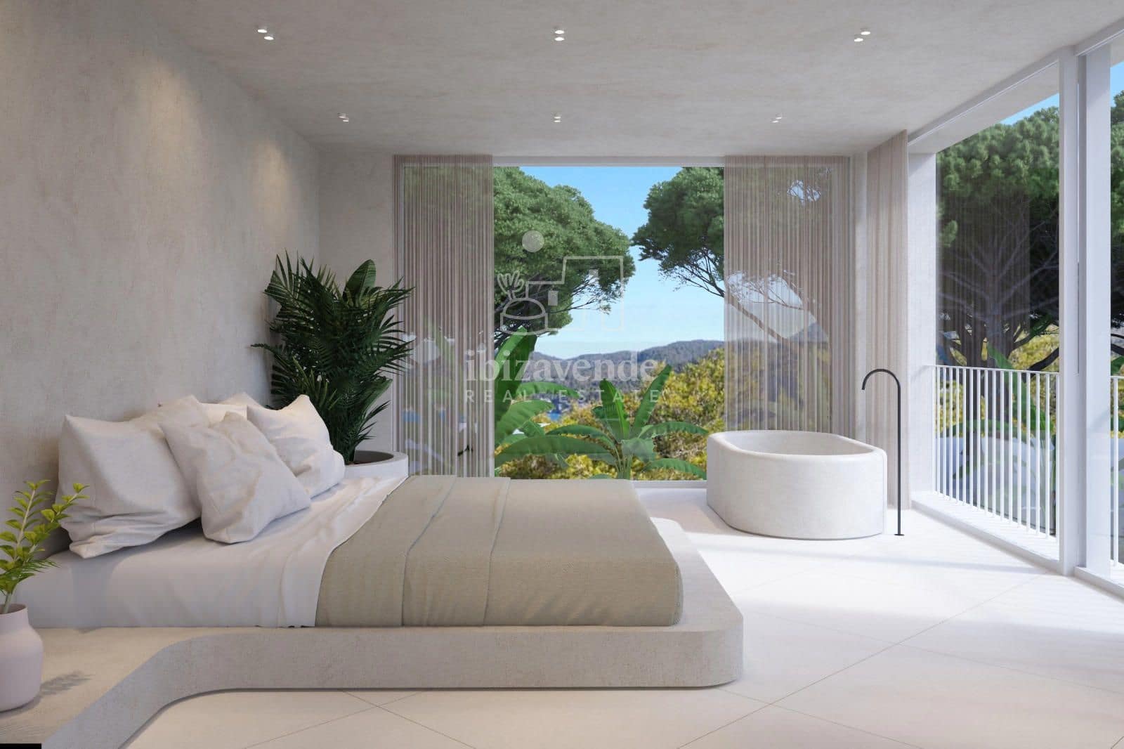 6 chambre Villa/Maison à vendre à Es Figueral avec piscine garage - 3 950 000 € (Ref: 8873348)