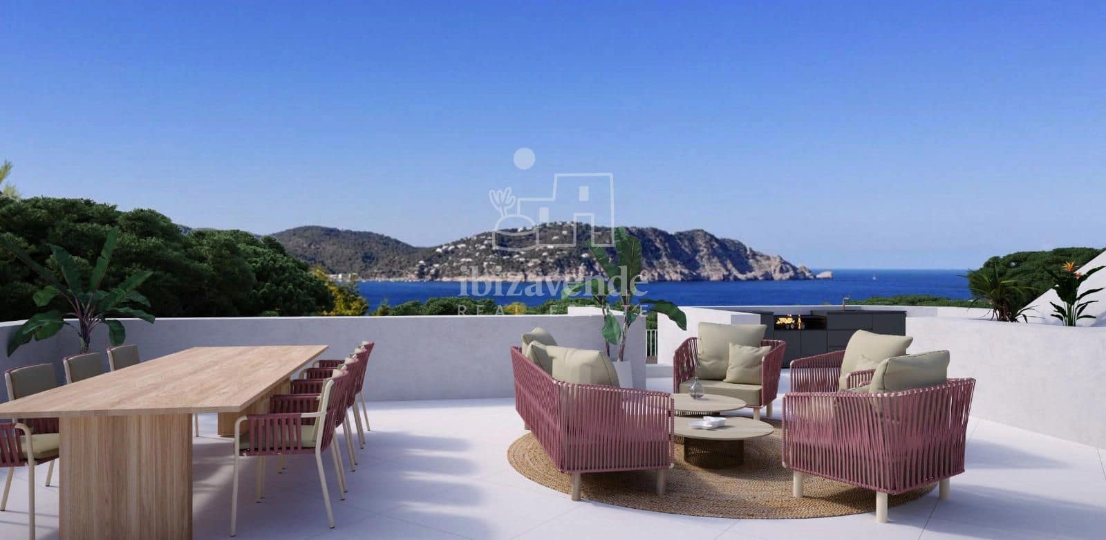 6 chambre Villa/Maison à vendre à Es Figueral avec piscine garage - 3 950 000 € (Ref: 8873348)