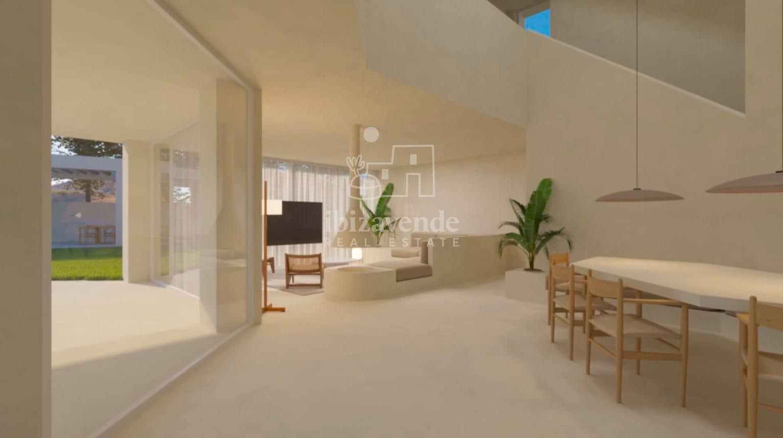 6 chambre Villa/Maison à vendre à Es Figueral avec piscine garage - 3 950 000 € (Ref: 8873348)