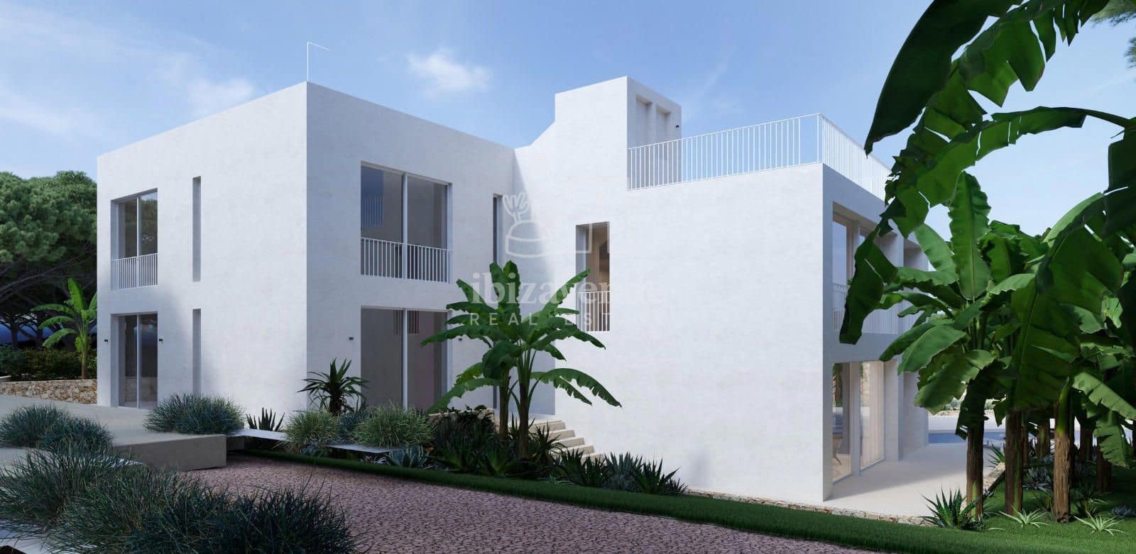 6 chambre Villa/Maison à vendre à Es Figueral avec piscine garage - 3 950 000 € (Ref: 8873348)