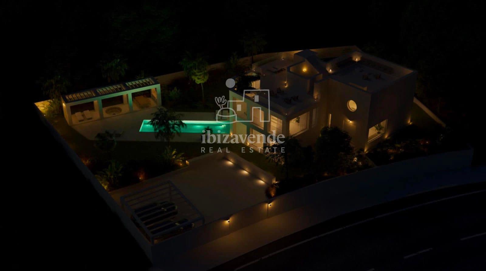 6 chambre Villa/Maison à vendre à Es Figueral avec piscine garage - 3 950 000 € (Ref: 8873348)