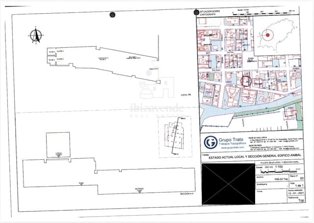 Local Commercial à vendre à Sant Antoni de Portmany - 165 000 € (Ref: 9035447)