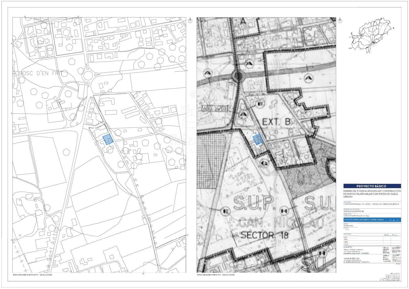 Building Plot for sale in Sant Antoni de Portmany - € 1,200,000 (Ref: 9041451)