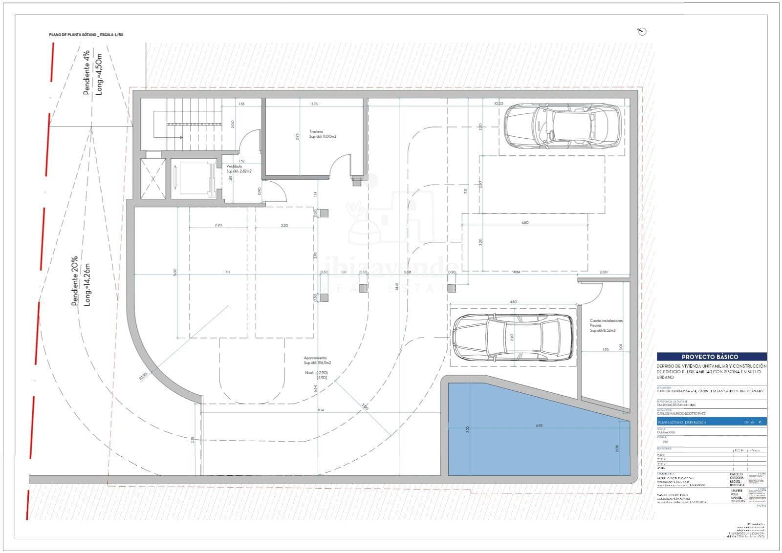 Building Plot for sale in Sant Antoni de Portmany - € 1,200,000 (Ref: 9041451)