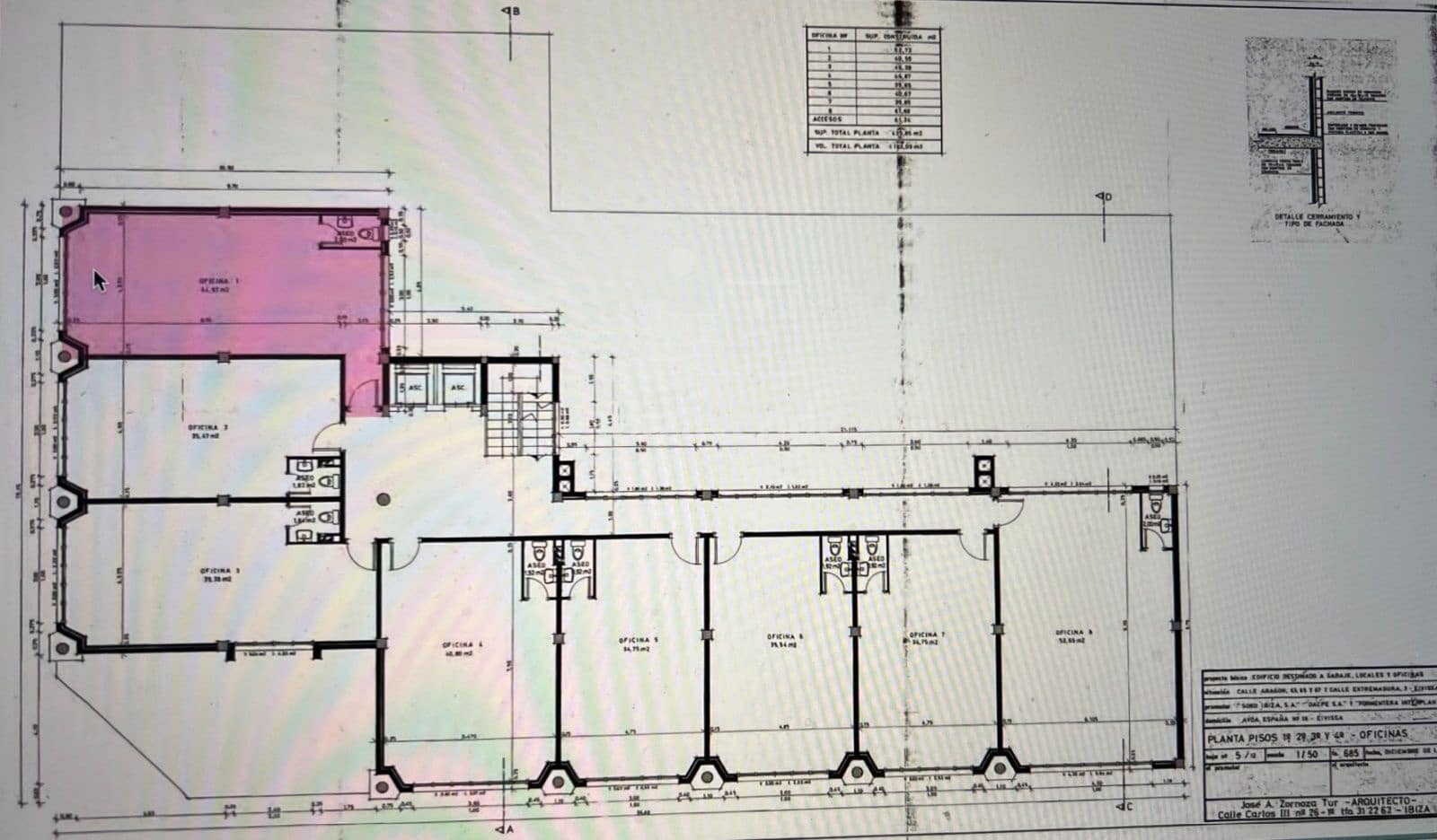 Toimisto vuokrattavana paikassa Ibiza kaupunki - 930 € (Ref: 9041498)