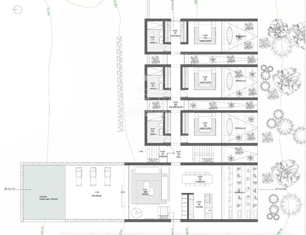 Byggetomt til salgs i Sant Rafael de Sa Creu, Sant Antoni de Portmany - € 1 600 000 (Ref: 9041522)