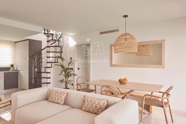 3 sypialnia Mieszkanie na sprzedaż w Sant Antoni de Portmany z basenem garażem - 675 000 € (Ref: 9041746)