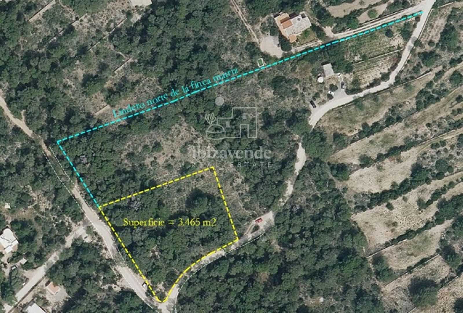 Tomt till salu i San Jose / Sant Josep de Sa Talaia - 85 000 € (Ref: 9041799)