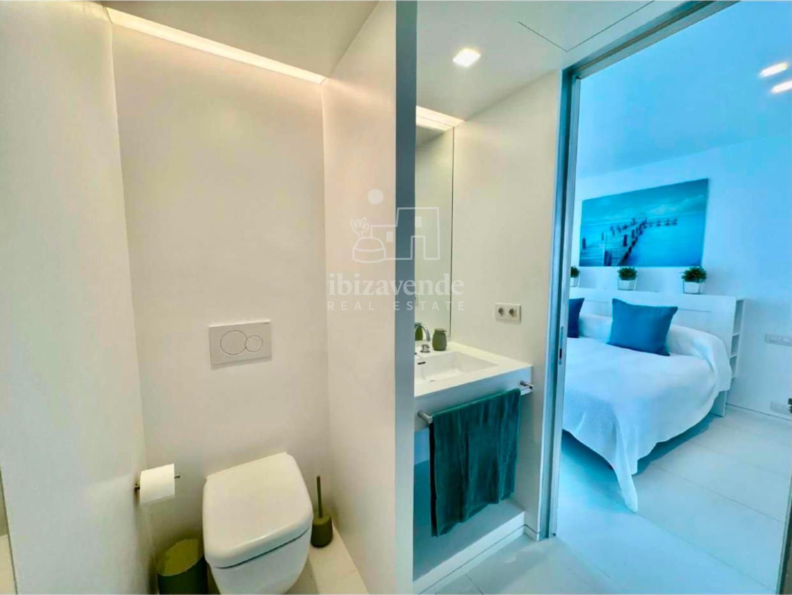 2 slaapkamer Flat te koop in Ibiza dorp met zwembad garage - € 580.000 (Ref: 9108221)