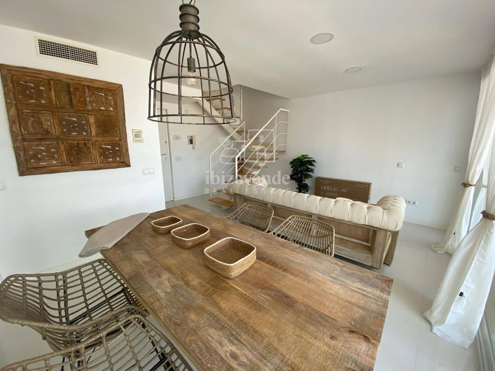 2 quarto Apartamento para arrendar em Ibiza / Eivissa cidade com piscina - 1 500 € (Ref: 9116835)