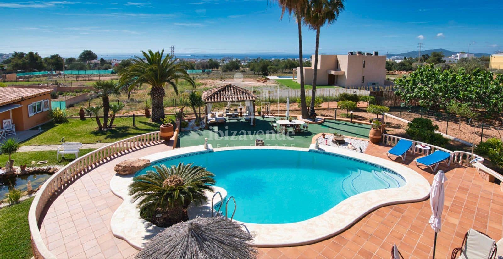 6 sypialnia Willa na sprzedaż w Miasto Ibiza / Eivissa z basenem garażem - 2 700 000 € (Ref: 9127397)