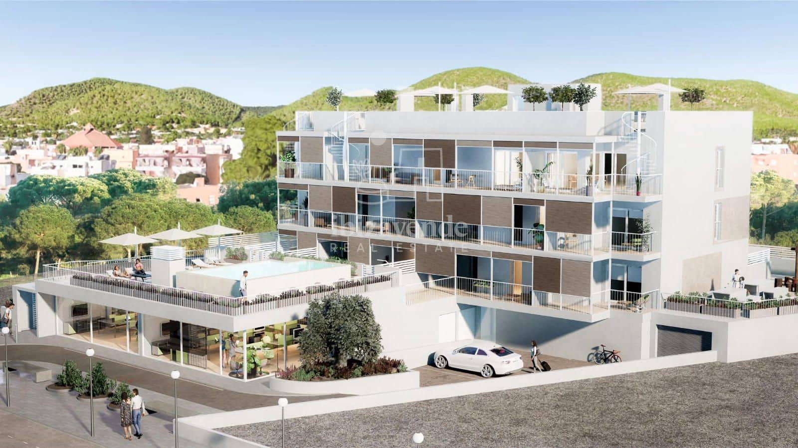 2 soverom Leilighet til salgs i Ibiza by med svømmebasseng garasje - € 620 000 (Ref: 9145788)