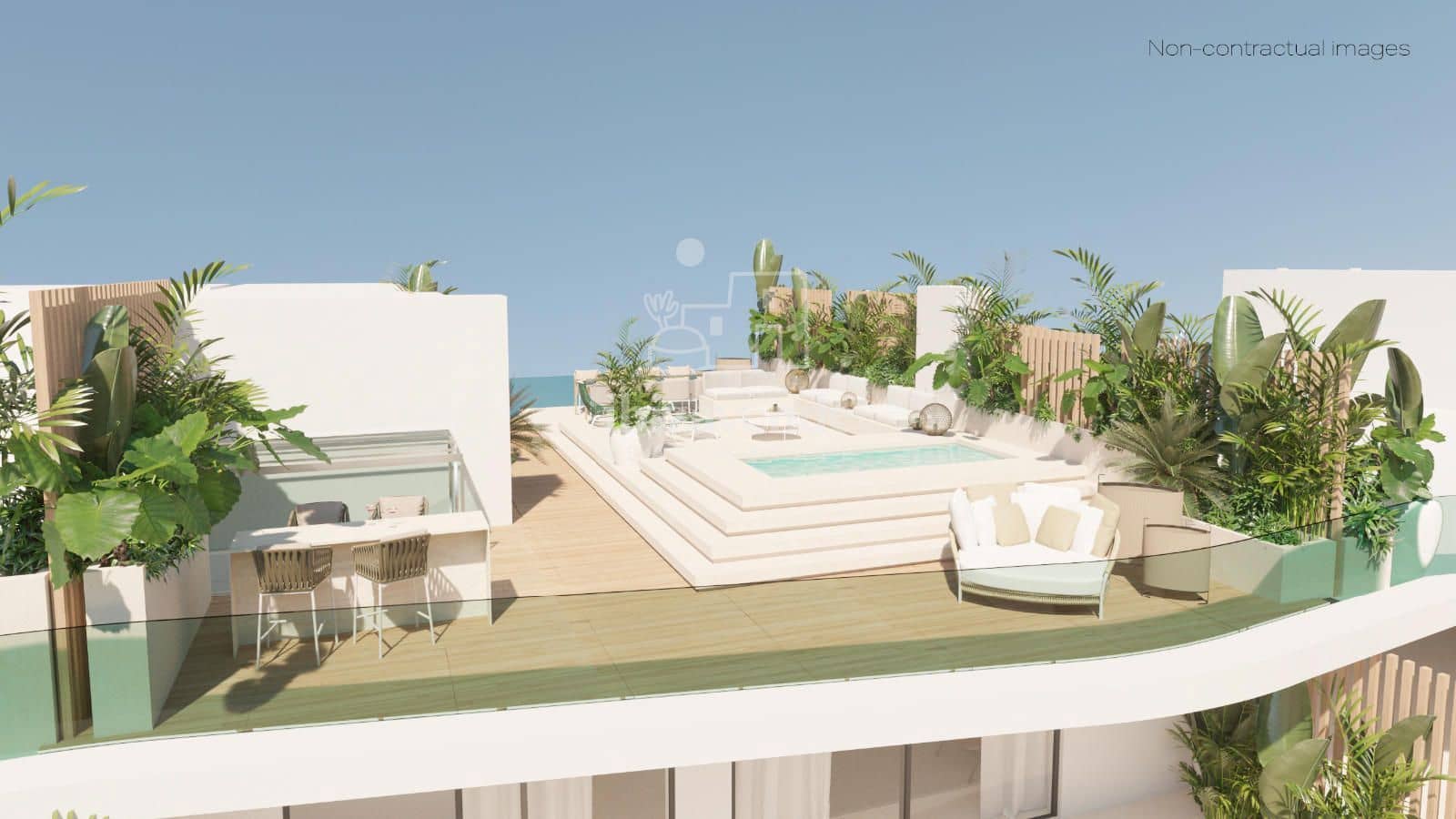2 soveværelse Penthouse til salg i Santa Eulalia / Santa Eularia med swimmingpool - € 2.024.000 (Ref: 9234904)