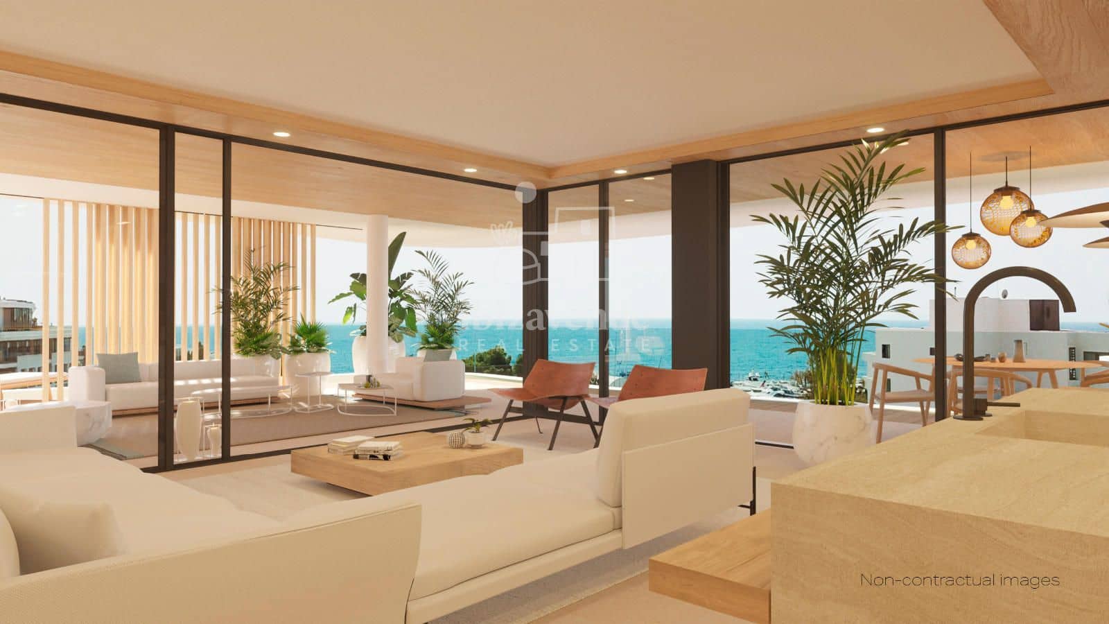 2 soveværelse Penthouse til salg i Santa Eulalia / Santa Eularia med swimmingpool - € 2.024.000 (Ref: 9234904)