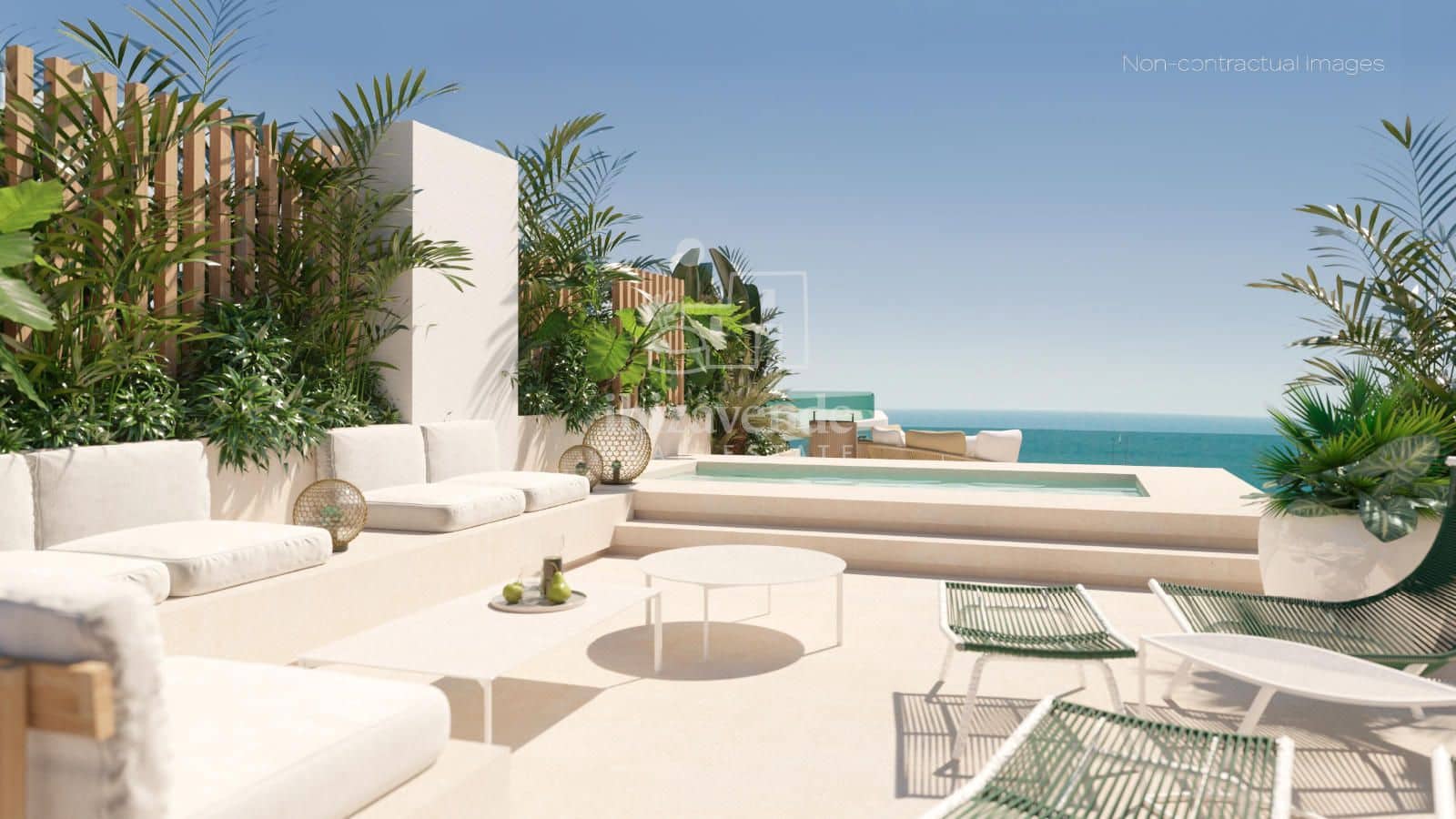 2 soveværelse Penthouse til salg i Santa Eulalia / Santa Eularia med swimmingpool - € 2.024.000 (Ref: 9234904)