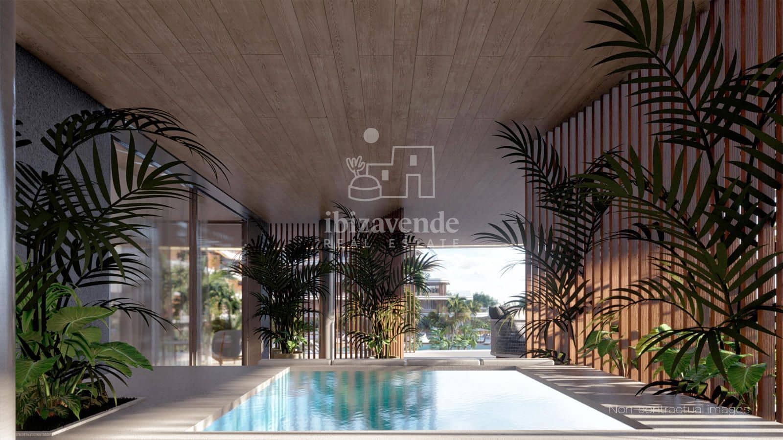 2 soveværelse Penthouse til salg i Santa Eulalia / Santa Eularia med swimmingpool - € 2.024.000 (Ref: 9234904)