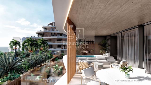 2 soveværelse Penthouse til salg i Santa Eulalia / Santa Eularia med swimmingpool - € 2.024.000 (Ref: 9234904)