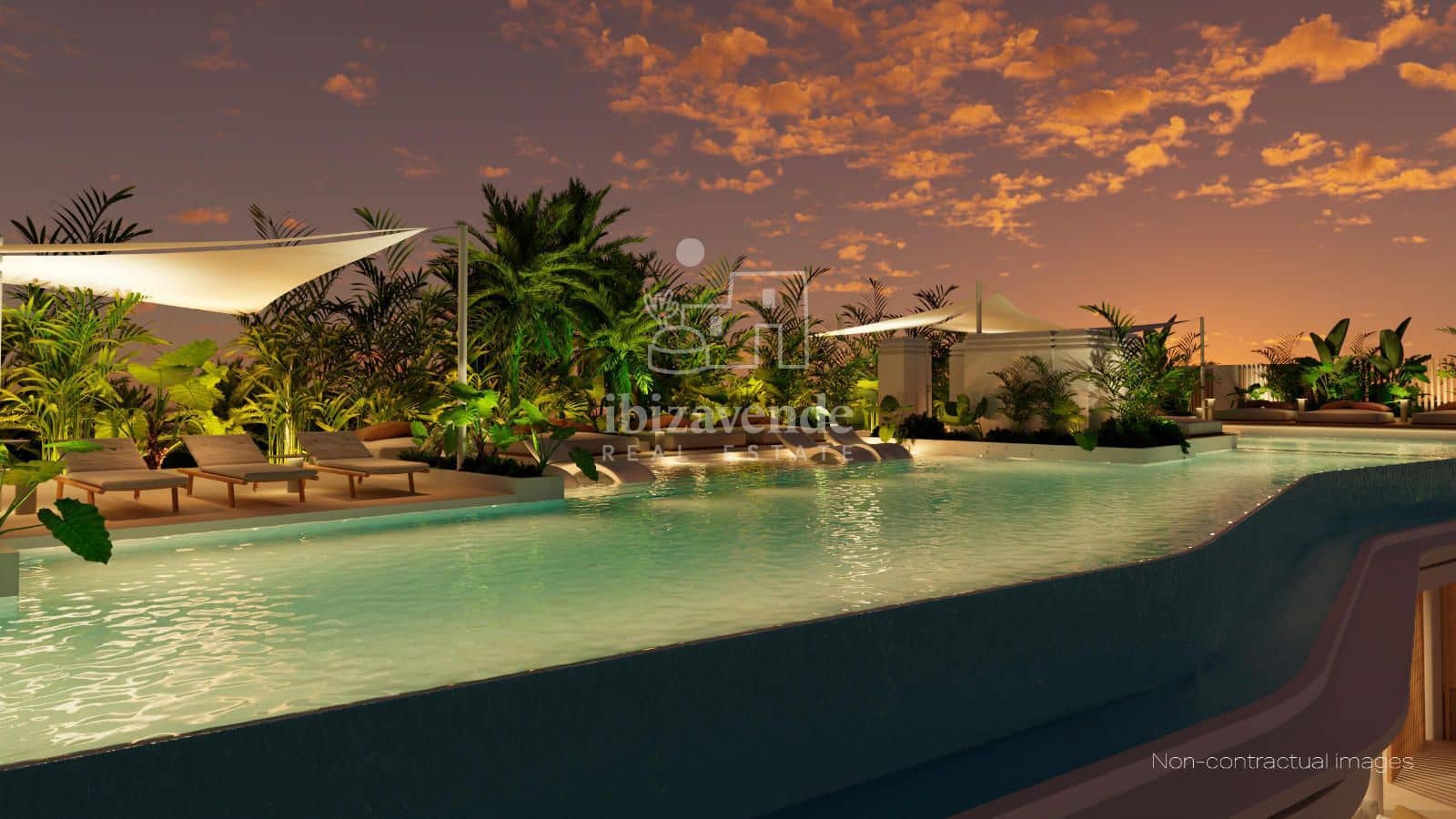 1 bedroom Flat for sale in Santa Eulalia / Santa Eularia with pool - € 869,000 (Ref: 9234905)