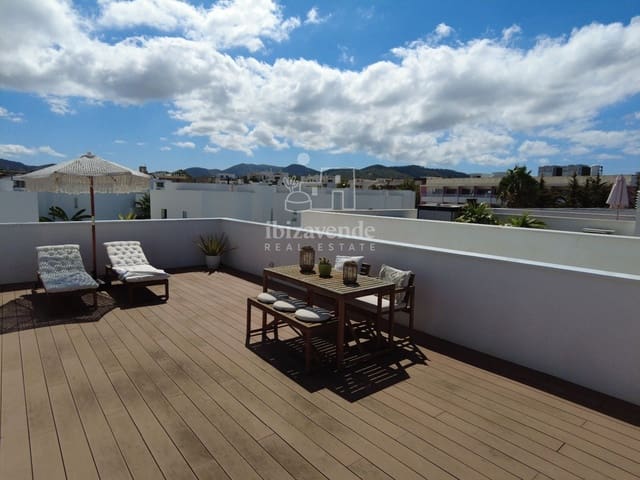 1 bedroom Penthouse for rent in Cala d'en Bou, San Jose / Sant Josep de Sa Talaia with pool garage - € 1,100 (Ref: 9235729)