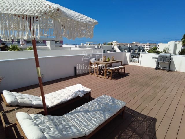 1 bedroom Penthouse for rent in Cala d'en Bou, San Jose / Sant Josep de Sa Talaia with pool garage - € 1,100 (Ref: 9235729)