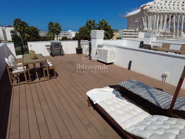 1 bedroom Penthouse for rent in Cala d'en Bou, San Jose / Sant Josep de Sa Talaia with pool garage - € 1,100 (Ref: 9235729)