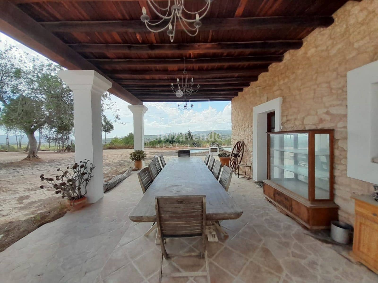 5 soverom Villa til leie i Santa Gertrudis de Fruitera med svømmebasseng garasje - € 7 000 (Ref: 9322310)