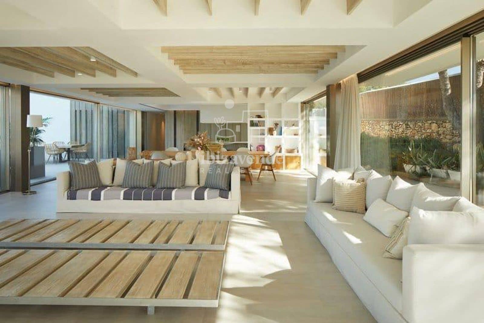 8 chambre Villa/Maison à vendre à Portinax avec piscine garage - 7 250 000 € (Ref: 9337015)