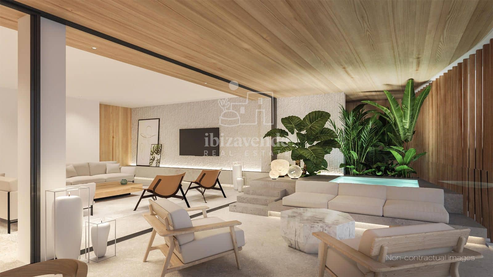 3 soveværelse Lejlighed til salg i Santa Eulalia / Santa Eularia med swimmingpool - € 1.309.000 (Ref: 9341761)