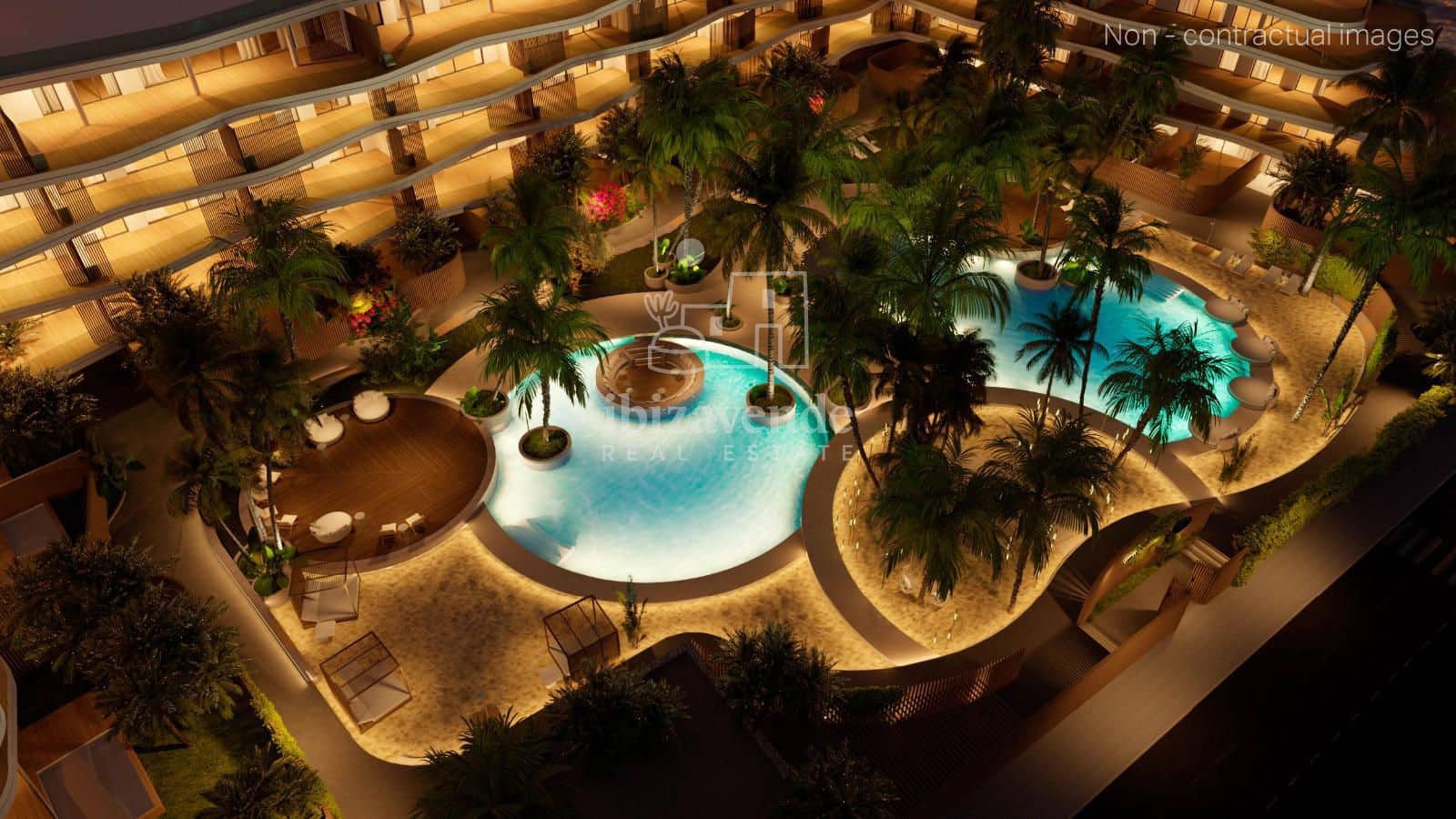 3 soveværelse Lejlighed til salg i Santa Eulalia / Santa Eularia med swimmingpool - € 1.309.000 (Ref: 9341761)