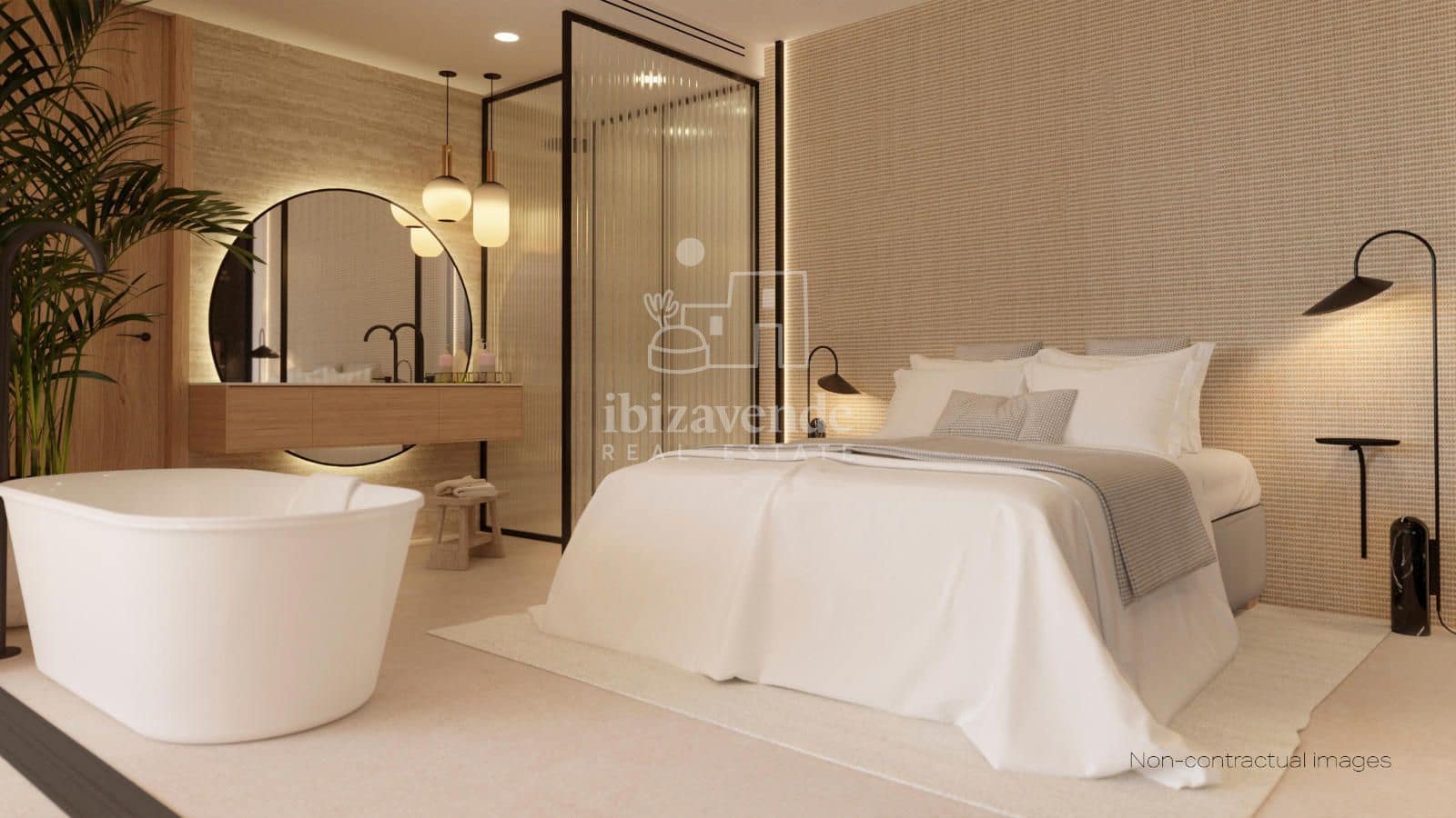 2 sovrum Lägenhet till salu i Santa Eulalia / Santa Eularia med pool - 946 000 € (Ref: 9341762)