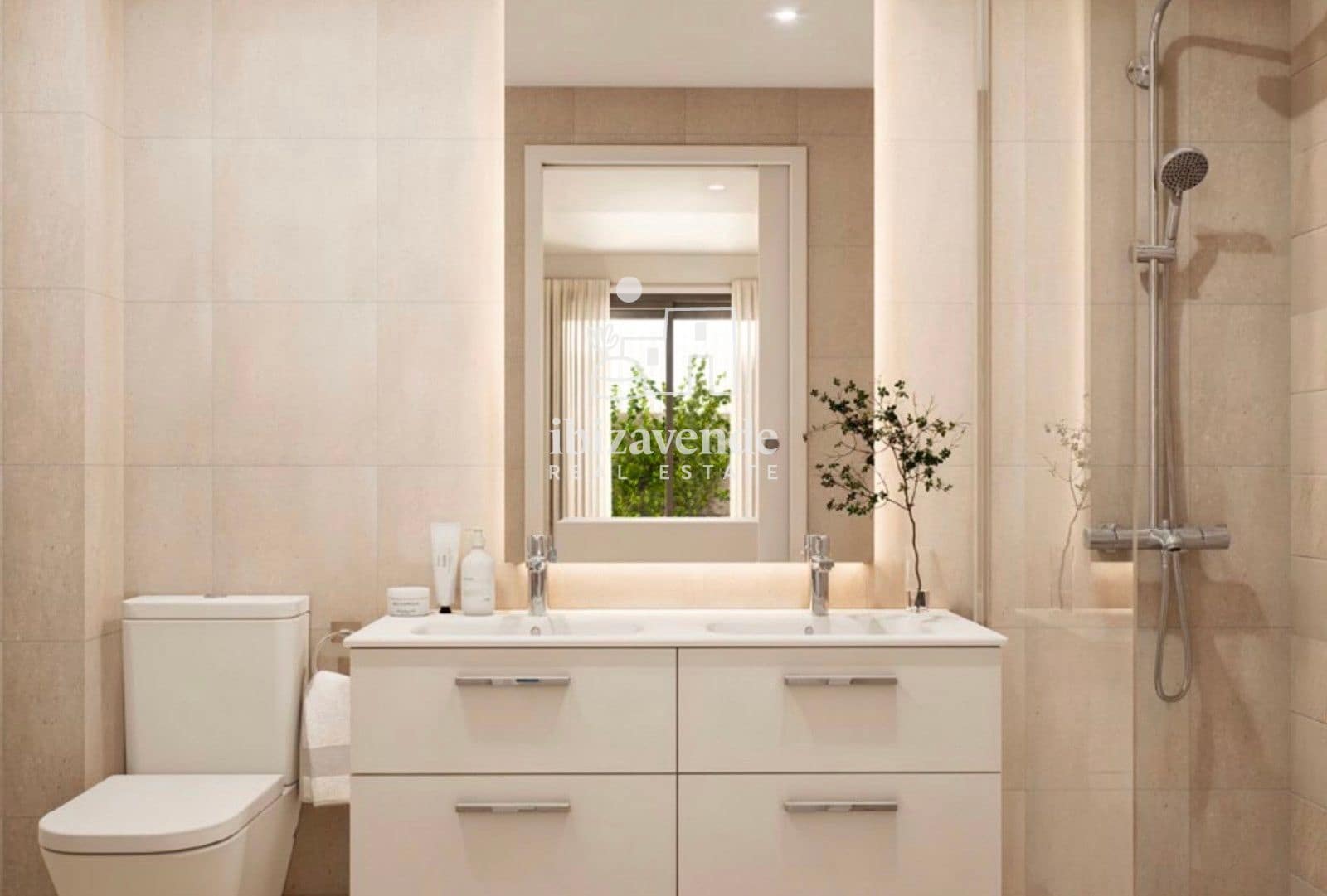 3 Zimmer Wohnung zu verkaufen in Ibiza / Eivissa Stadt mit Pool Garage - 624.000 € (Ref: 9383537)