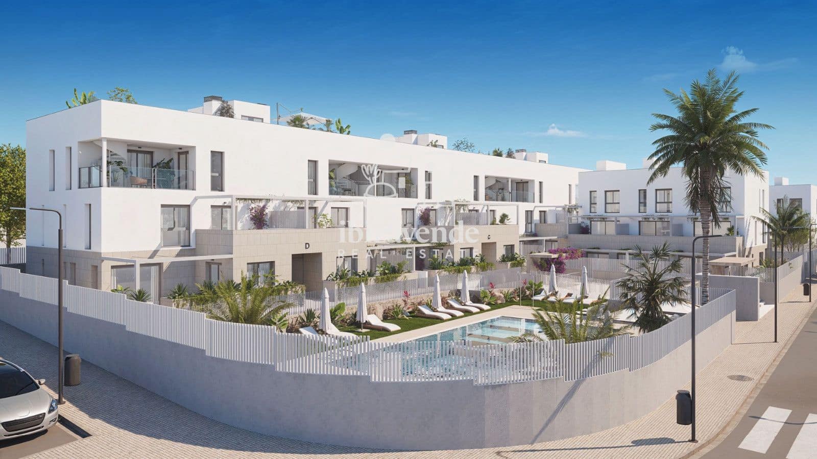 3 Zimmer Wohnung zu verkaufen in Ibiza / Eivissa Stadt mit Pool Garage - 624.000 € (Ref: 9383537)