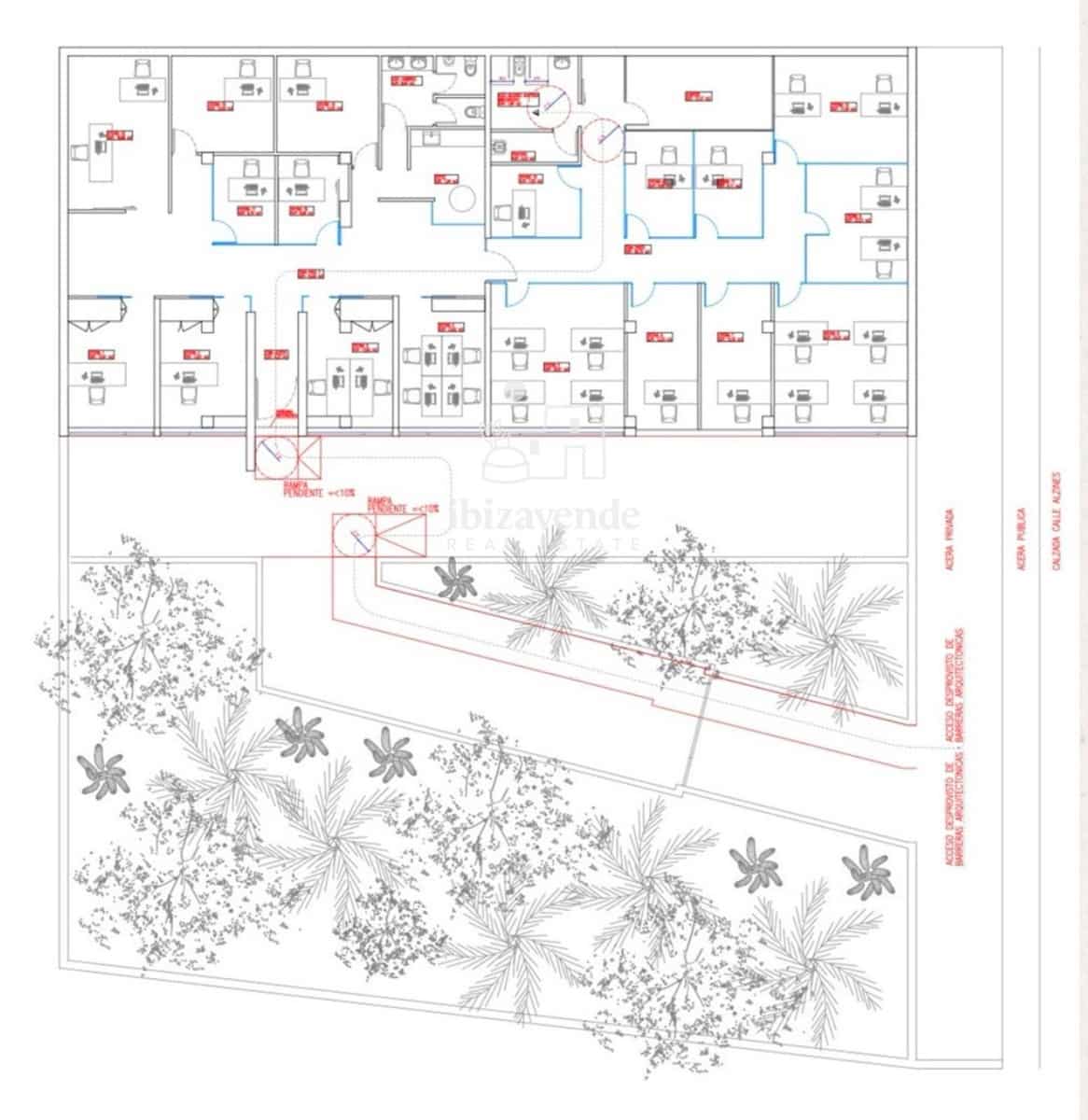 Bureau à louer à Ibiza ville - 800 € (Ref: 9454805)